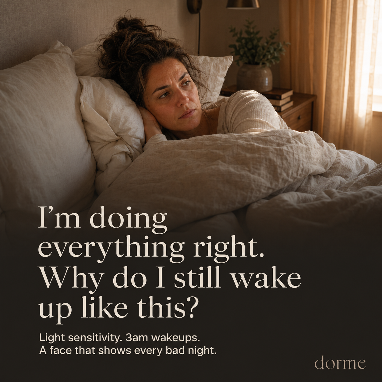 Dorme Silk Contour Sleep Mask