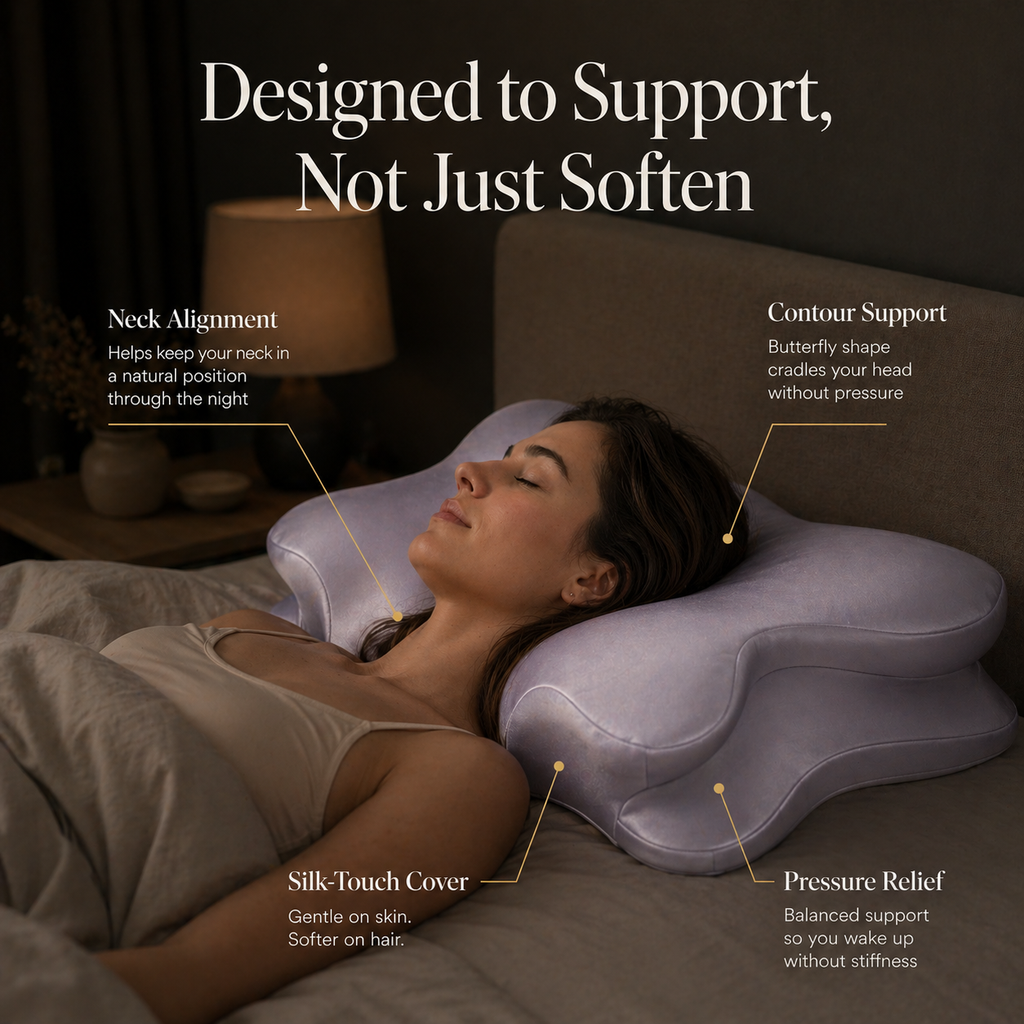 Dorme Silk Contour Pillow