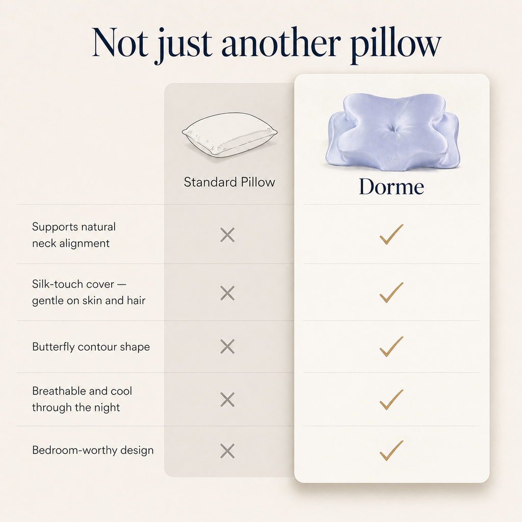 Dorme Silk Contour Pillow