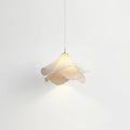 Pendant Light | Japandi Fabric Design with Adjustable Height and Warm Glow