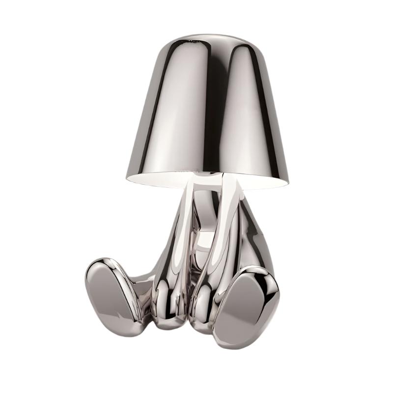 Rechargeable LED Lamp | Modern Touch-Control Warm White Light 5