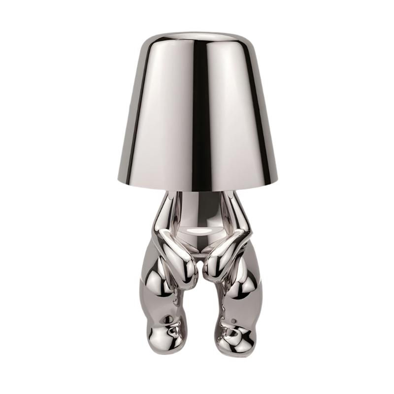 Rechargeable LED Lamp | Modern Touch-Control Warm White Light 8