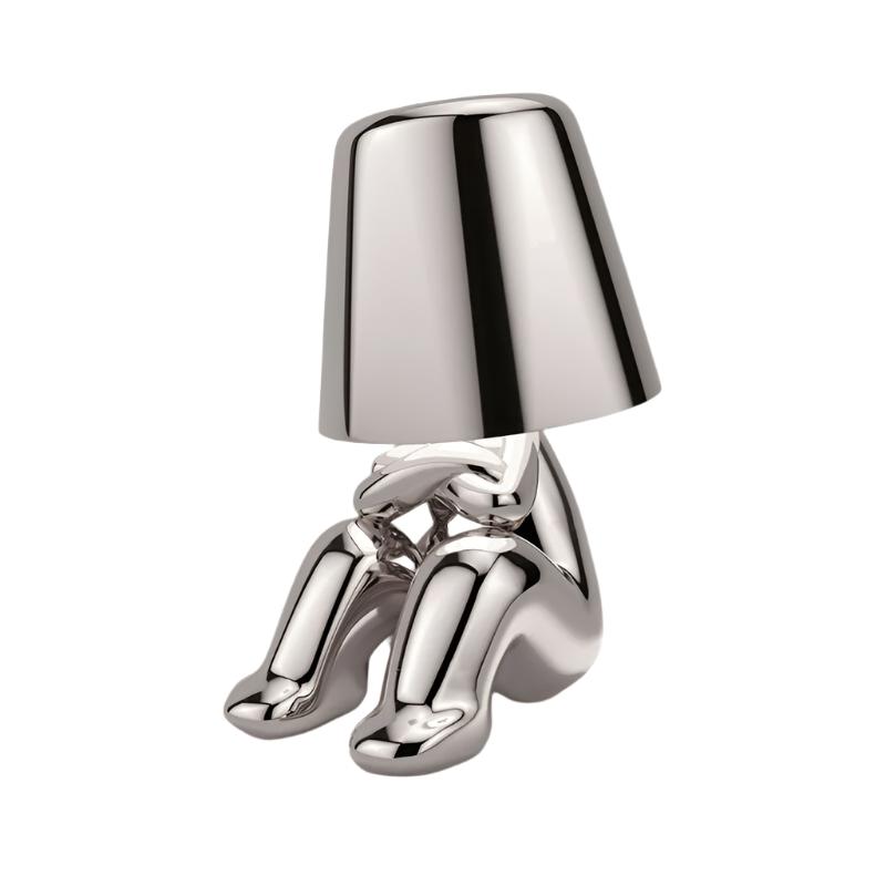 Rechargeable LED Lamp | Modern Touch-Control Warm White Light 9