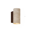 Wall Light | Japandi Travertine Minimalist Up Down Sconce Fixture 0