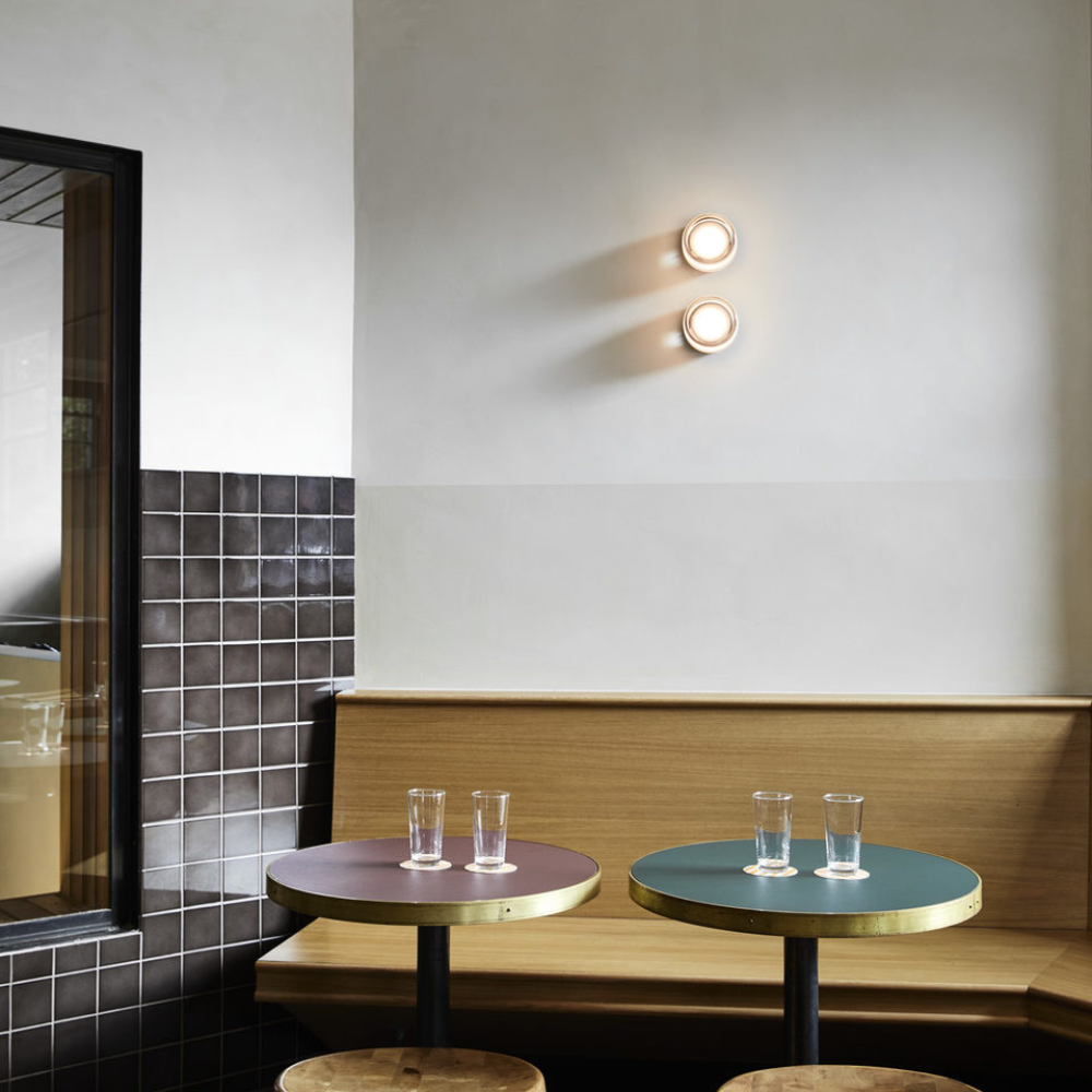 Wall Light | Modern Dimpled Acrylic with Smart Light Sensor 1
