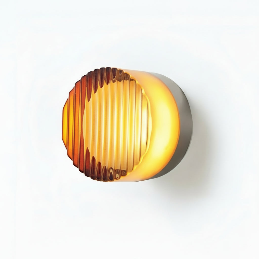 Wall Light | Modern Dimpled Acrylic with Smart Light Sensor 11