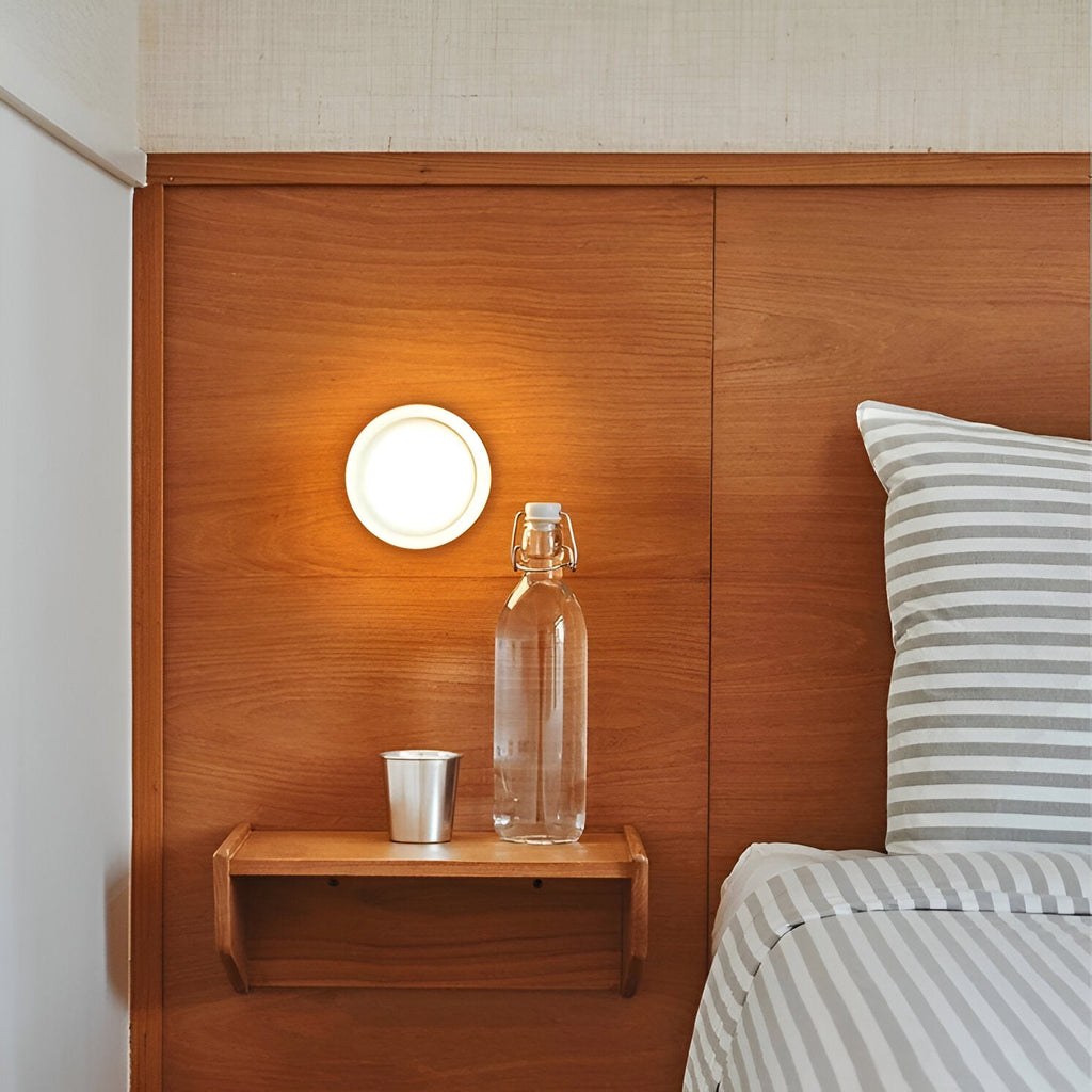 Wall Light | Modern Dimpled Acrylic with Smart Light Sensor 4
