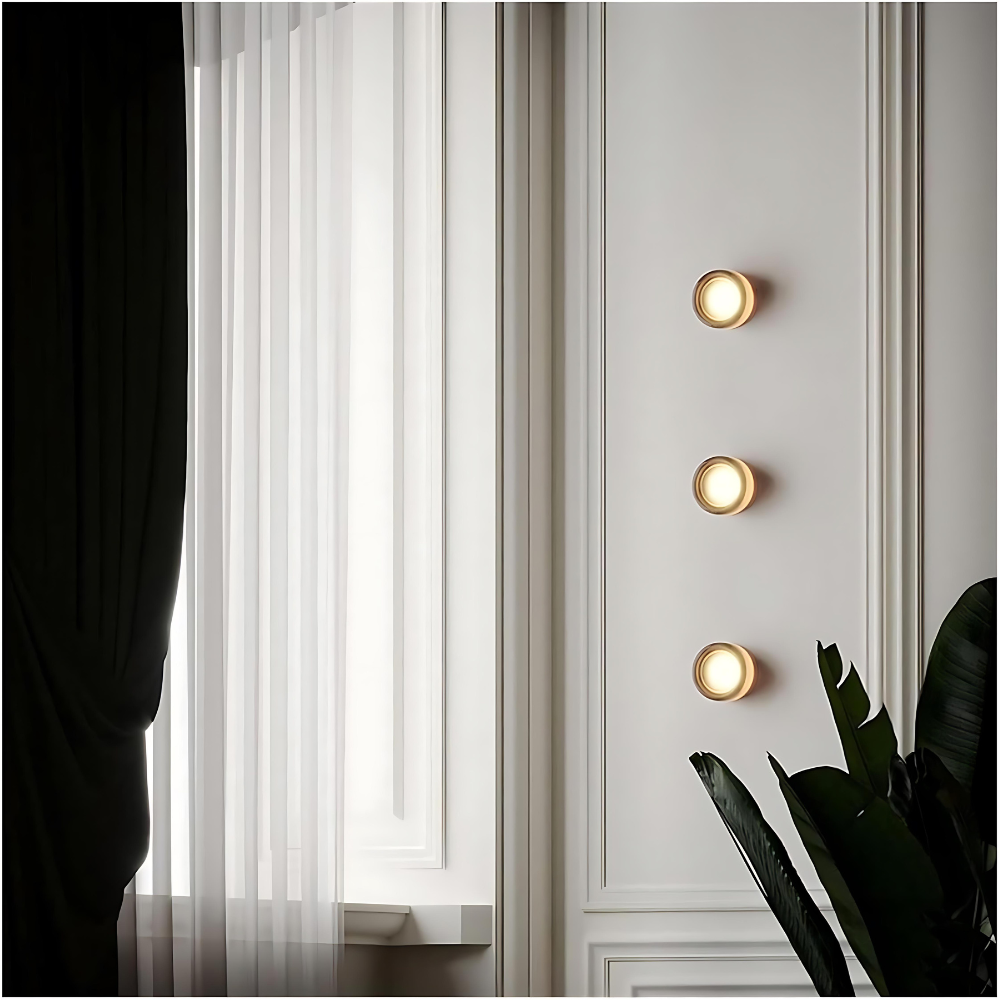 Wall Light | Modern Dimpled Acrylic with Smart Light Sensor 5