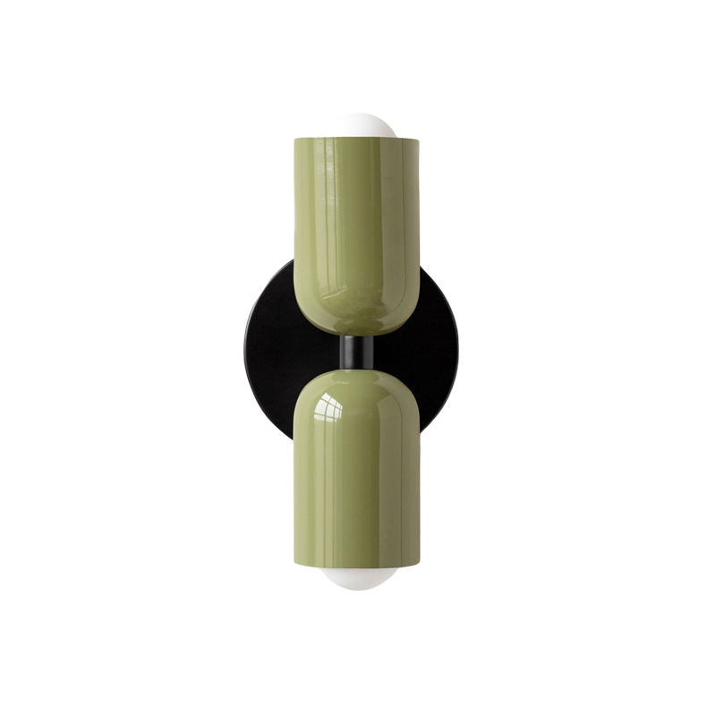 Wall Light | Nordic Double Head Painted Iron Modern Fixture 11