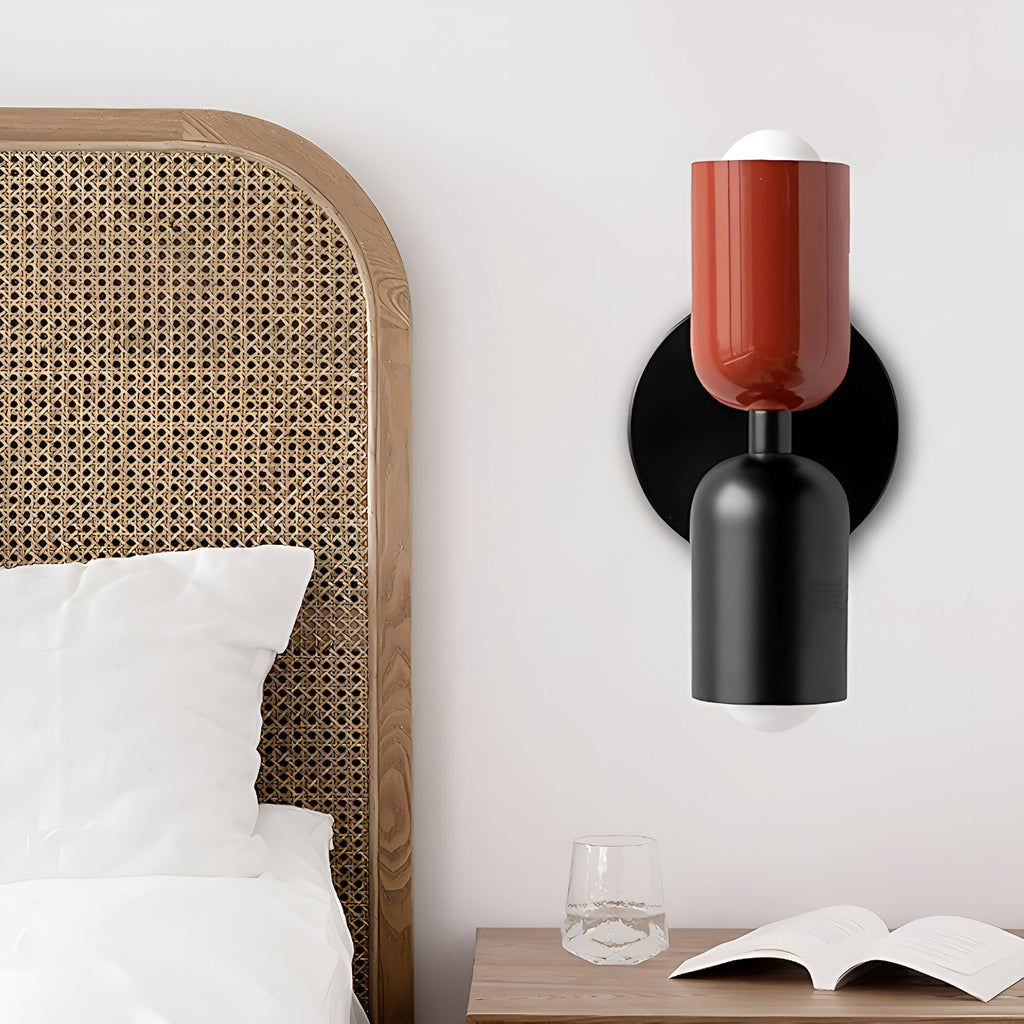 Wall Light | Nordic Double Head Painted Iron Modern Fixture 2