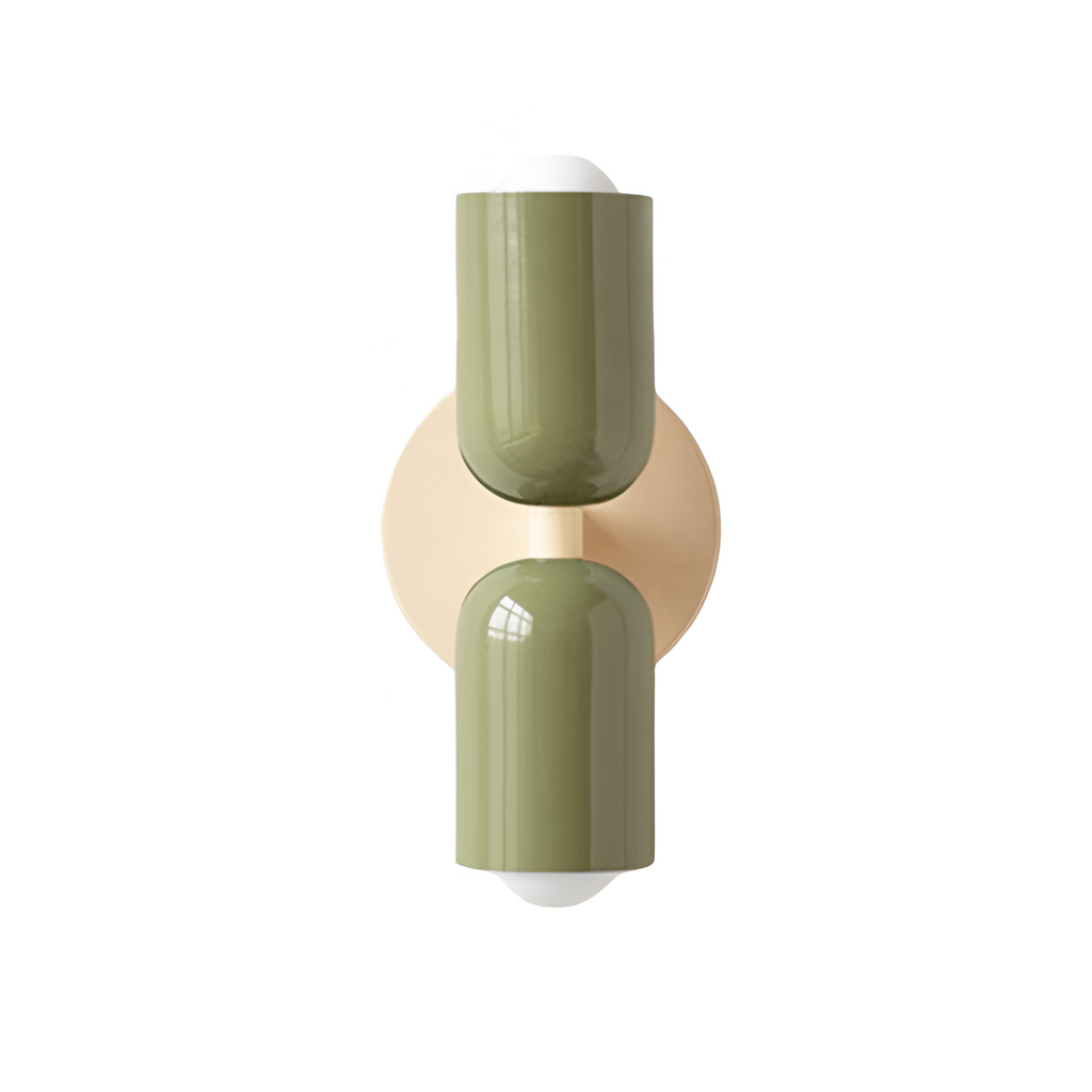 Wall Light | Nordic Double Head Painted Iron Modern Fixture 20