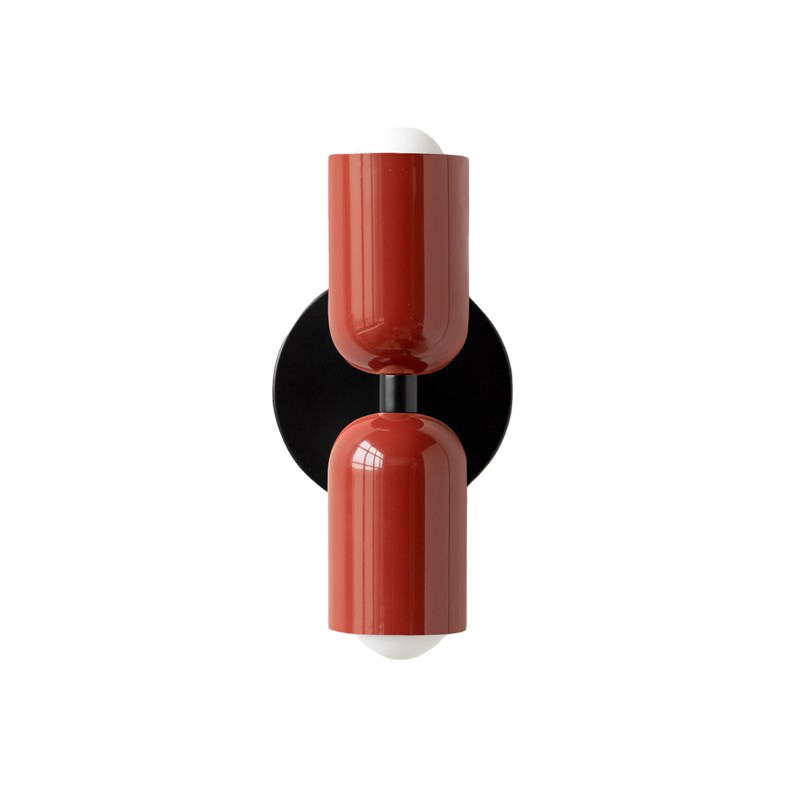 Wall Light | Nordic Double Head Painted Iron Modern Fixture 28