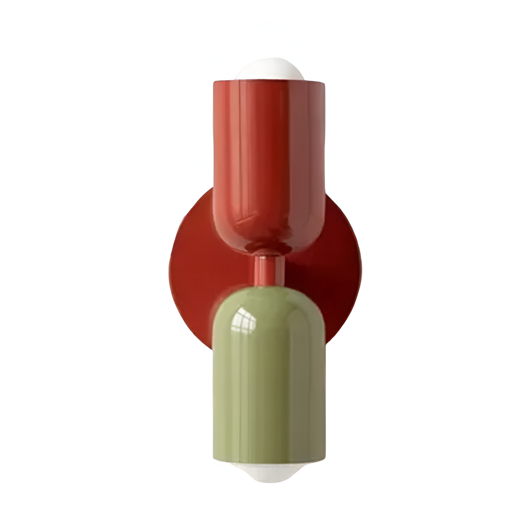 Wall Light | Nordic Double Head Painted Iron Modern Fixture 33