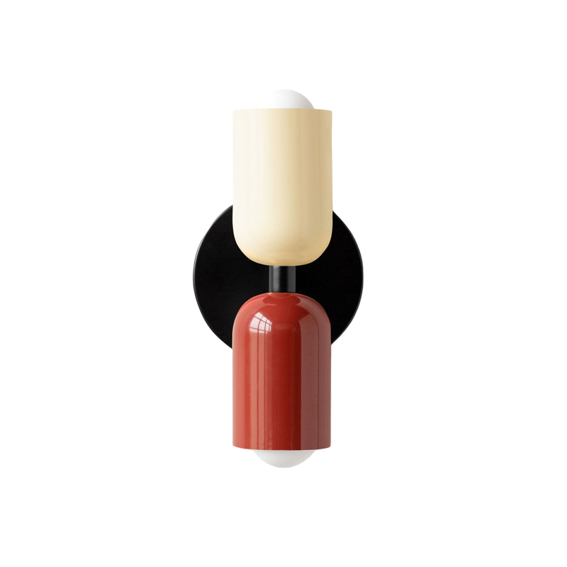 Wall Light | Nordic Double Head Painted Iron Modern Fixture 9