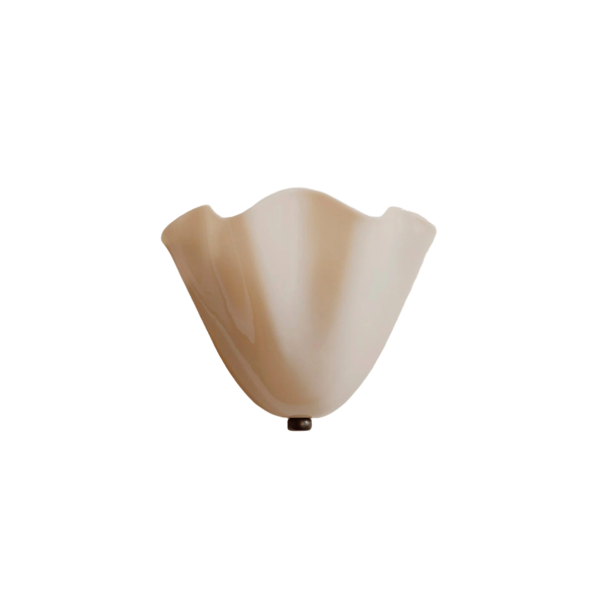 Wall Sconce | Retro Colored Glass Shell Design for Vintage Elegance 0