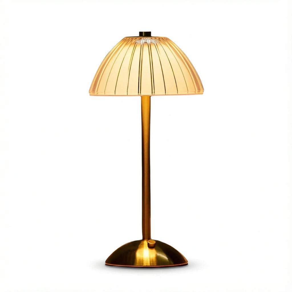 Table Lamp | Acrylic Mushroom Shape Wireless LED Warm Light Ambient
