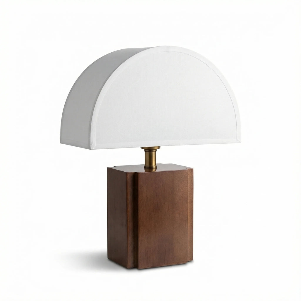 Bedside Table Lamp | Wabi-Sabi Bamboo Minimalist Handmade Light