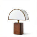 Bedside Table Lamp | Wabi-Sabi Bamboo Minimalist Handmade Light