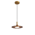 Nordic Iron Shade Pendant Light with minimalist design and adjustable suspension