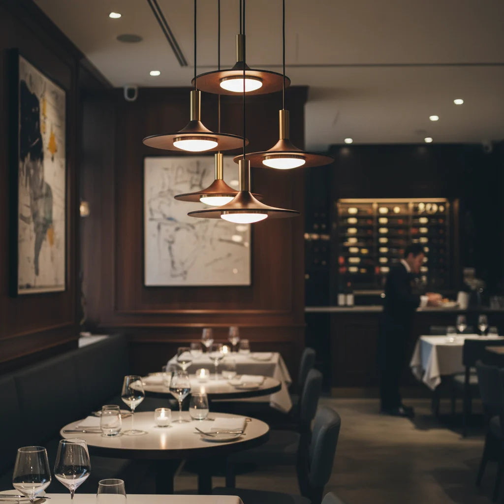 Pendant Light | Nordic Iron Shade Minimalist Adjustable LED Fixture