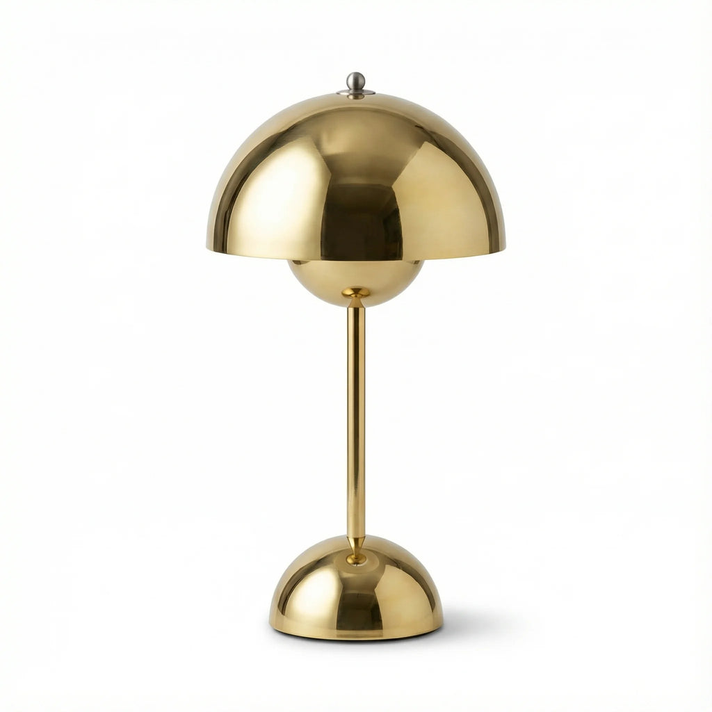 Minimalist Classic Metal Bedside Lamp | Timeless Nightstand Accent