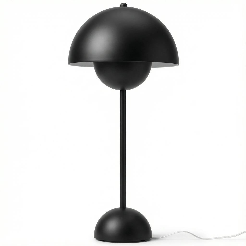 Minimalist Classic Metal Bedside Lamp | Timeless Nightstand Accent