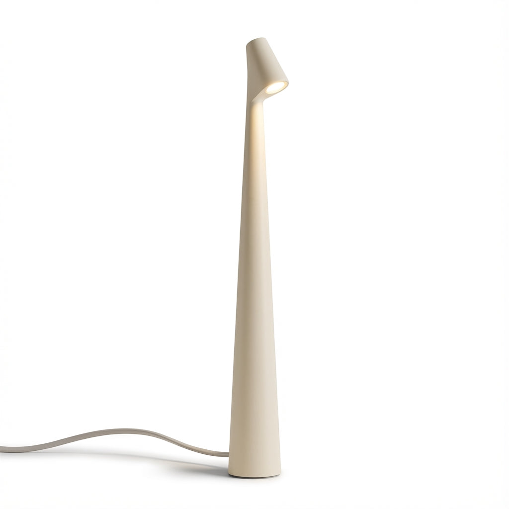 Cordless Dimmable Nordic Bedside Lamp | Minimalist Portable LED Light