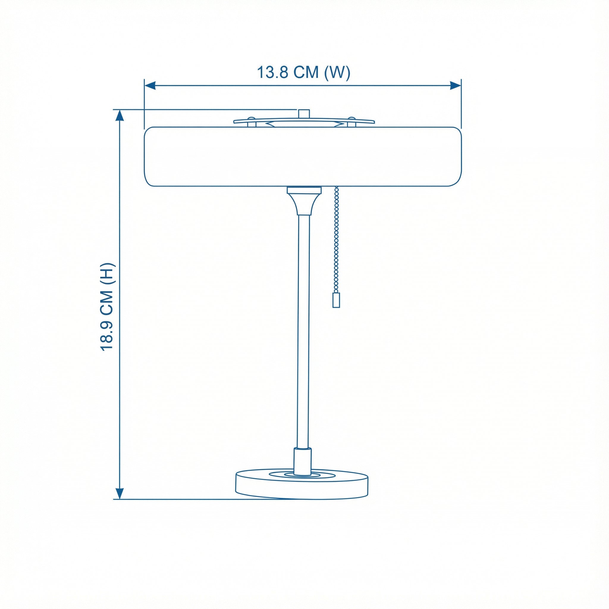 Table Lamp | Vintage-Inspired Metal Design with Warm Glow